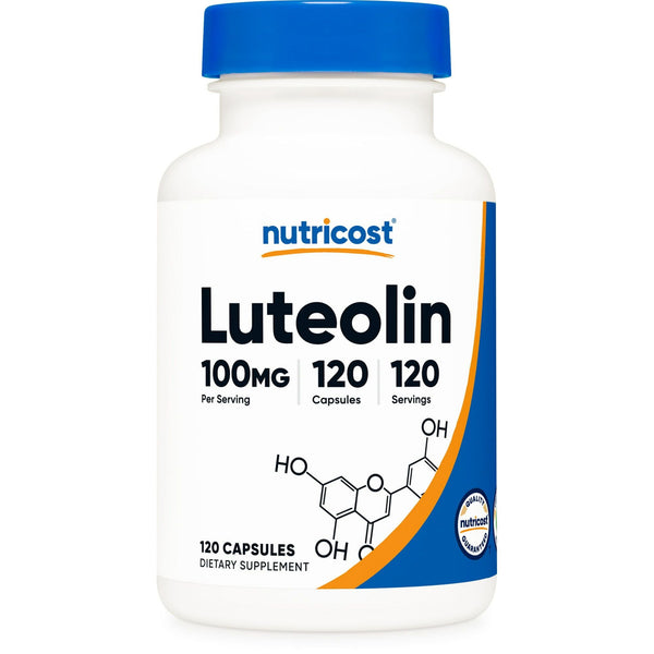 Nutricost Luteolin 100mg 120 Capsules - Non-GMO, Gluten Free Supplement EasyOptionXY LLC