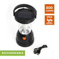 Ozark Trail Triplex LED Survival Lantern, 800 Lumens, Rechargeable, Solar, and Crank, Model 31625 EasyOptionXY LLC