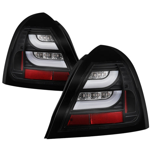 Spyder Pontiac Grand Prix 04-08 Light Bar LED Tail Light Black ALT-YD-PGP04-LED-BK OffRoadUSA.com