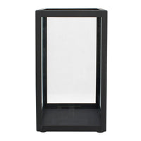 Better Homes & Gardens Decorative Metal Candle Holder Lantern, Black, Large EasyOptionXY LLC