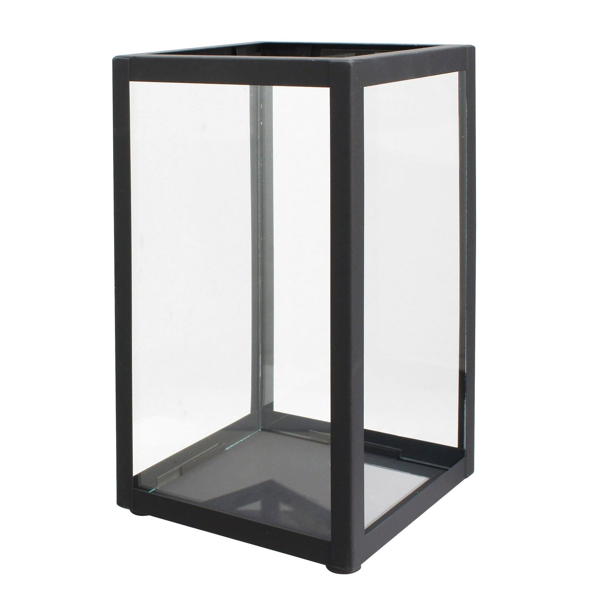 Better Homes & Gardens Decorative Metal Candle Holder Lantern, Black, Large EasyOptionXY LLC