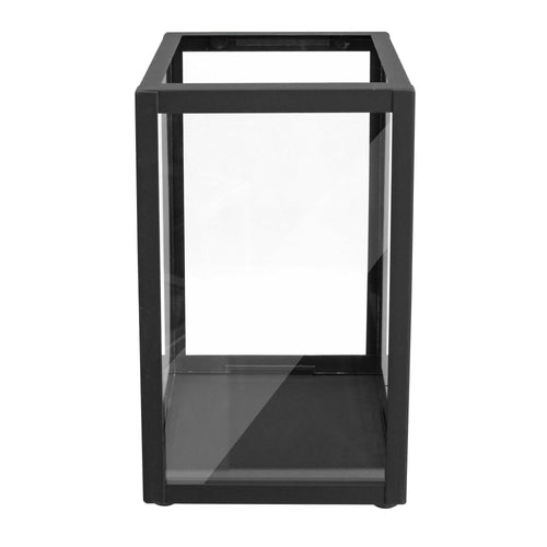 Better Homes & Gardens Decorative Metal Candle Holder Lantern, Black, Large EasyOptionXY LLC
