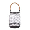 Better Homes & Gardens Metal Candle Holder Lantern with Rope, Bronze EasyOptionXY LLC