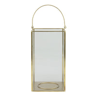 Better Homes & Gardens Decorative Gold Metal Lantern Large [Delivery] EasyOptionXY LLC