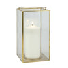 Better Homes & Gardens Decorative Gold Metal Lantern Large [Delivery] EasyOptionXY LLC