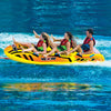 WOW Sports Jet Boat 3 Person Towable Water Tube For Pool and Lake (17-1030) Jupiter Gear