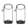 Ozark Trail LED 160 Lumens Thin Aluminum Frame Lanterns, with 6 AAA Batteries, 2 Pack, Black EasyOptionXY LLC