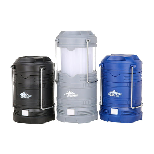 Cascade Mountain Tech 250 Lumen Camping Lanterns including 3 x AA batteries per lantern EasyOptionXY LLC