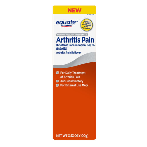 Equate Arthritis Pain Diclofenac Sodium Topical Gel; 3.53 oz EasyOptionXY LLC