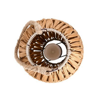 Better Homes & Gardens Decorative Natural Rattan Battery Powered Lantern with Removable LED Candle EasyOptionXY LLC