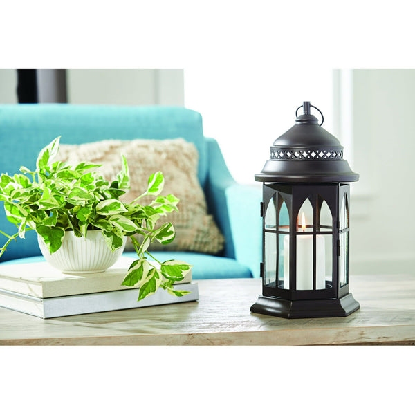 Better Homes & Gardens Metal and Glass Candle Holder Lantern, Bronze EasyOptionXY LLC