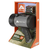 Ozark Trail LED Battery Spotlight with Rubber Bumpers, 1000 Lumens, Model 31657, 1.76 lb EasyOptionXY LLC