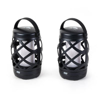 Ozark Trail LED Flame Light Lantern, 100 Lumen, 2 Pack, Black EasyOptionXY LLC