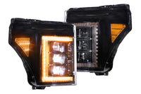 Morimoto Ford Super Duty (11-16) XB LED Headlights - Amber DRL OffRoadUSA.com