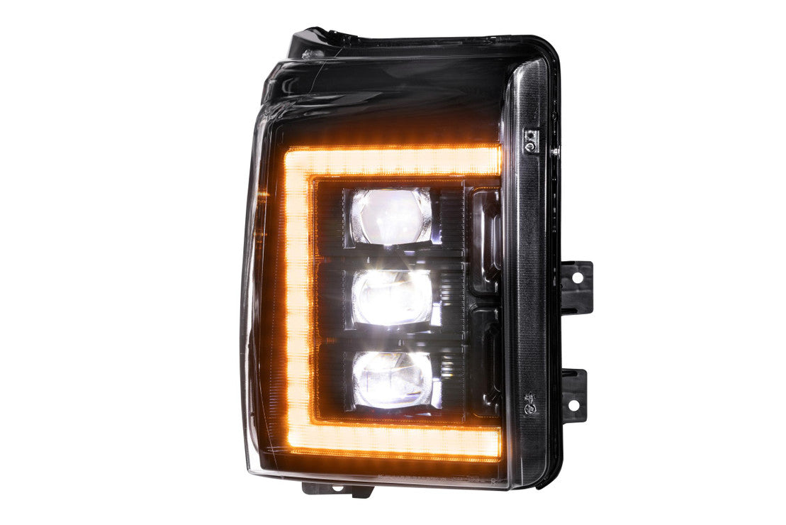Morimoto Ford Super Duty (11-16) XB LED Headlights - Amber DRL