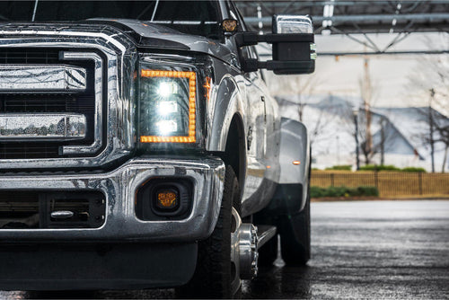 Morimoto Ford Super Duty (11-16) XB LED Headlights - Amber DRL OffRoadUSA.com