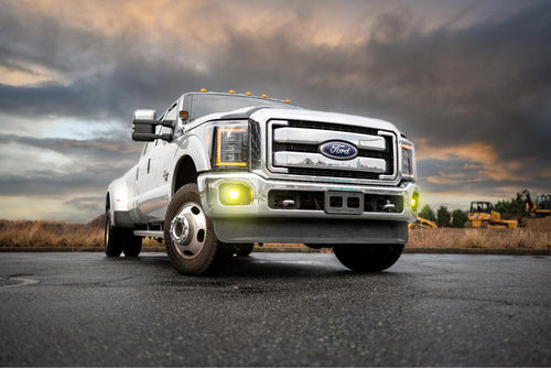 Morimoto Ford Super Duty (11-16) XB LED Headlights - Amber DRL OffRoadUSA.com
