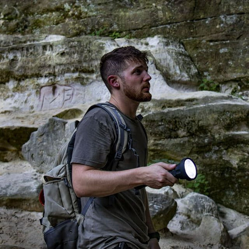 LitezAll Rechargeable ULTAC2 1000 Lumen LED Flashlight with Battery Meter EasyOptionXY LLC