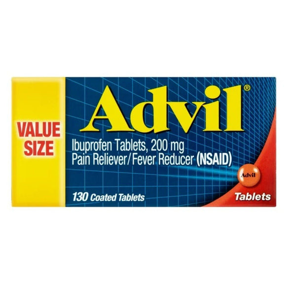Advil Pain and Headache Reliever Ibuprofen Tablets; 200 mg; 130 Count EasyOptionXY LLC