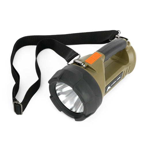 Ozark Trail 2000 Lumen Dual Source LED Rechargeable Spotlight with 5000 mAh Power Bank, Olive EasyOptionXY LLC