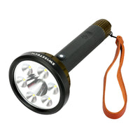 Swiss Tech Steigern 2000 Lumen LED Rechargeable Flashlight, IPX7 Waterproof, Digital Focusing EasyOptionXY LLC