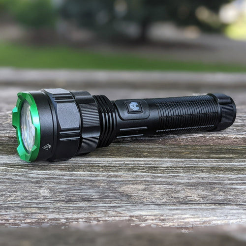 Kodiak 1-mile Beam Rechargeable Tactical Flashlight COB LED 1000 Lumens EasyOptionXY LLC