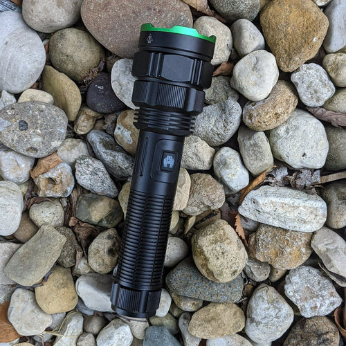 Kodiak 1-mile Beam Rechargeable Tactical Flashlight COB LED 1000 Lumens EasyOptionXY LLC