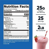 Nutricost Whey Protein Concentrate Powder (Strawberry Milkshake) 2LBS - Non-GMO EasyOptionXY LLC