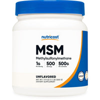 Nutricost MSM Powder 500 Grams (Methylsulfonylmethane) - Non-GMO Supplement EasyOptionXY LLC