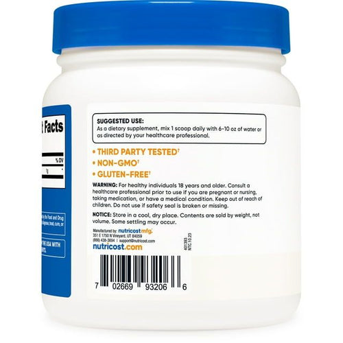 Nutricost MSM Powder 500 Grams (Methylsulfonylmethane) - Non-GMO Supplement EasyOptionXY LLC