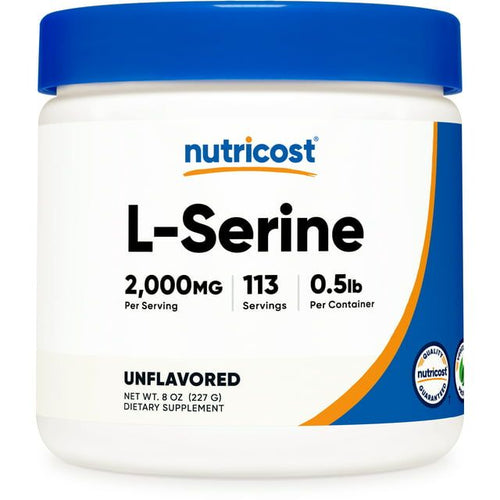 Nutricost L-Serine Powder, 113 Servings (.5LB) - 2,000 mg Per Serving - Health Supplement EasyOptionXY LLC
