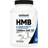 Nutricost HMB (Beta-Hydroxy Beta-Methylbutyric) Supplement 1000mg, 240 Capsules EasyOptionXY LLC