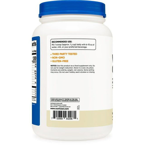 Nutricost Whey Protein Concentrate (Vanilla) 2LBS - Gluten Free & Non-GMO Supplement EasyOptionXY LLC