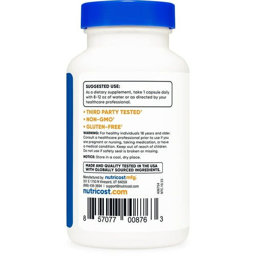 CDP Choline, Citicoline, 300 mg, 120 Capsules, Nutricost EasyOptionXY LLC
