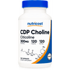CDP Choline, Citicoline, 300 mg, 120 Capsules, Nutricost EasyOptionXY LLC
