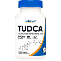 Nutricost Tudca 500mg, 30 Capsules (Tauroursodeoxycholic Acid) - Gluten Free, Non-GMO Supplement EasyOptionXY LLC