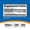 Nutricost Vitamin B1 (Thiamine) 100mg, 120 Capsules - Gluten Free and Non-GMO EasyOptionXY LLC