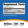 Nutricost L-Carnosine Supplement 500mg, 120 Capsules - Gluten Free, Non-GMO EasyOptionXY LLC
