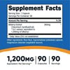 Nutricost Bilberry Capsules 1200mg Equivalent (90 Vegetarian Capsules) - Non-GMO Supplement EasyOptionXY LLC