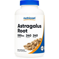 Nutricost Astragalus Capsules 550mg, 240 Capsules - Vegetarian, Non-GMO and Gluten Free Supplement EasyOptionXY LLC