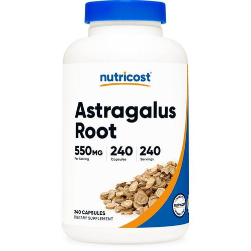Nutricost Astragalus Capsules 550mg, 240 Capsules - Vegetarian, Non-GMO and Gluten Free Supplement EasyOptionXY LLC