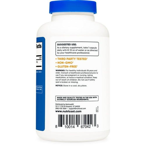 Nutricost Astragalus Capsules 550mg, 240 Capsules - Vegetarian, Non-GMO and Gluten Free Supplement EasyOptionXY LLC