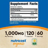 Nutricost Camu Camu 1000mg, 120 Capsule - Supplement made with Organic Camu Camu EasyOptionXY LLC