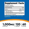 Nutricost Camu Camu 1000mg, 120 Capsule - Supplement made with Organic Camu Camu EasyOptionXY LLC