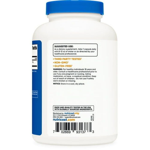 Nutricost Chlorella Capsules 500mg, 240 Capsules, Supplement EasyOptionXY LLC