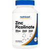 Nutricost Zinc Picolinate 30mg, 240 Capsules - Gluten Free and Non-GMO Supplement EasyOptionXY LLC