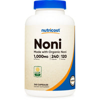 Nutricost Noni 1,000mg, 240 Capsules - Supplement Made with Organic Noni EasyOptionXY LLC