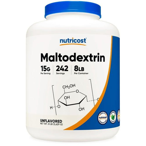 Nutricost Maltodextrin Powder 8LBS - Non-GMO Supplement EasyOptionXY LLC