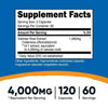 Nutricost Valerian Root Capsules (4000mg) 120 Capsules - Gluten Free Supplement EasyOptionXY LLC