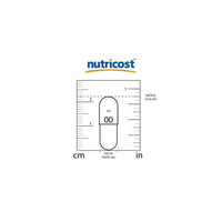 Nutricost Empty Capsules Size 00 Vegan - 1,000 Clear Empty Plant-Based Capsules EasyOptionXY LLC